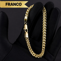 Deus® Pulsera Bañada en Oro 14K