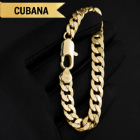 Deus® Pulsera Bañada en Oro 14K